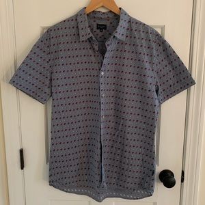 Paul Smith Elephant Print Button Down